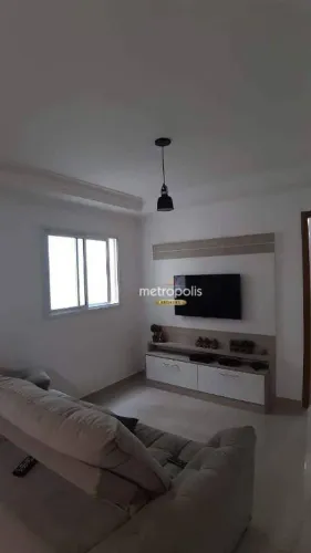 Cobertura com 3 dormitórios à venda, 190 m² por R$ 650.000,00 - Campestre - Santo André/SP