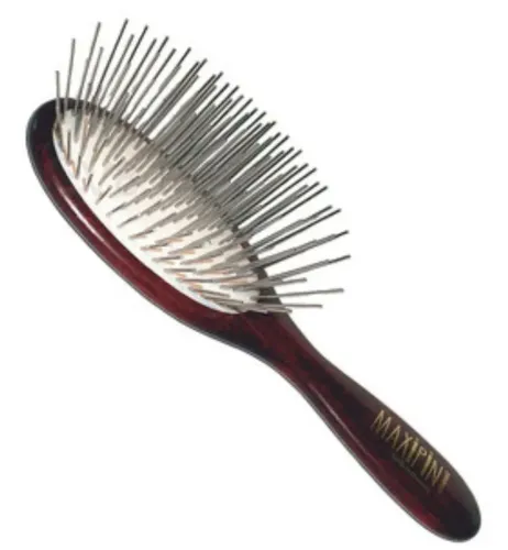 Escova Pet MAXIPIN NOVA - G - Alemã super luxo, pinos sem bolinha.