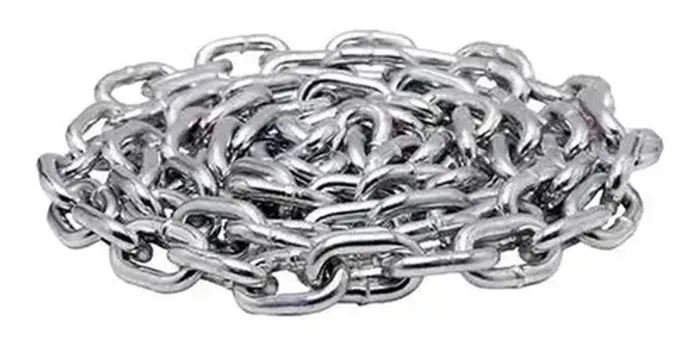 Corrente Soldada Galvanizada 9,5mm C/25kg (13,3m) Rino Agro