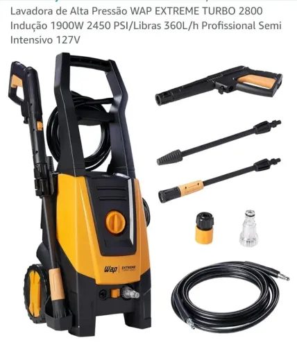 Lavadora de Alta Pressão WAP EXTREME TURBO 2800