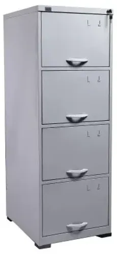 Arquivo de Aço 4 Gavetas (Novo) Trilho Telescopico