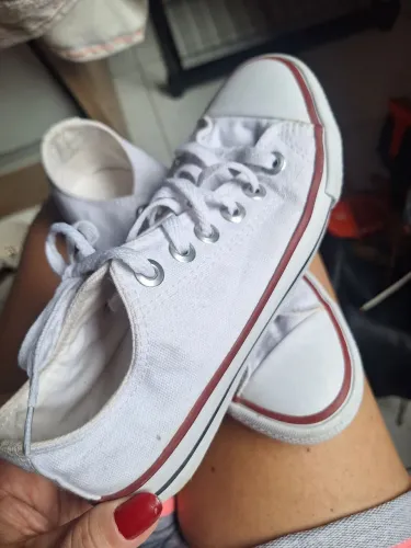 Tênis allstar branco tam 35