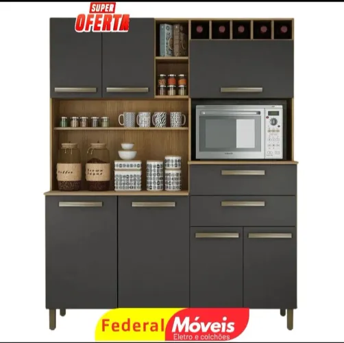 Armário para Cozinha 1,60cm - Novo e Espaço Inteligente!