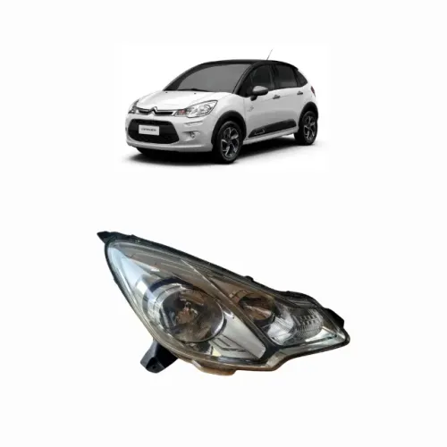 Farol LD Citroën C3 2013/2019 Original 