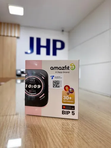 Smartwatch Amazfit BIP 5 Rosa - Novo - Parcela Sem Juros - Curitiba