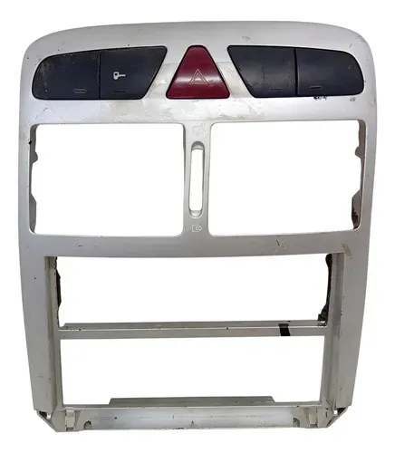 Moldura Acabamento Painel Peugeot 307 2001 A 2012 Preto