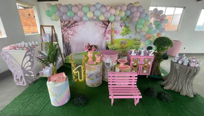 Decoração jardim encantado