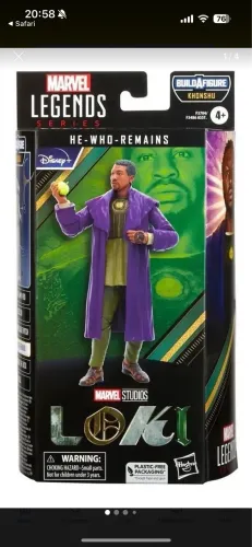 He-Who-Remains - Aquele que Permance Marvel Legends Novo sem Baf