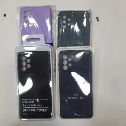 Capa de Proteção Samsung A72 Aveludadas Case Emborrachada