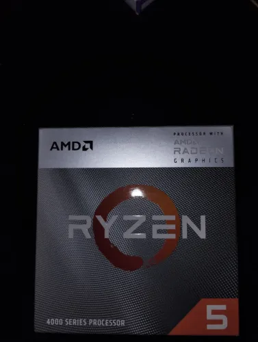 Processador Ryzen5 4600G com cooler box 