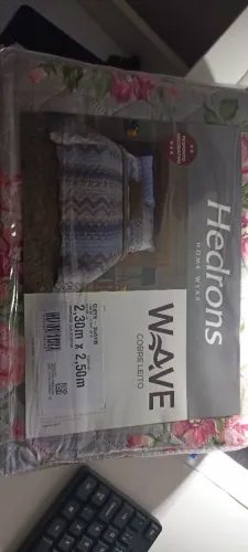 Cobre leito Queen Hedrons Wave