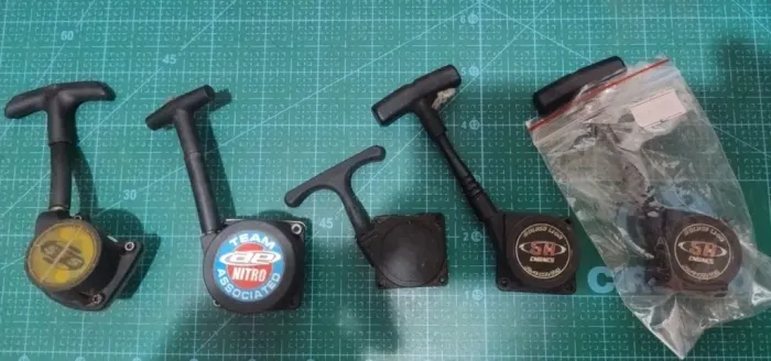 Pull Starters para motores de nitro, marcas: Associated, SM Engines