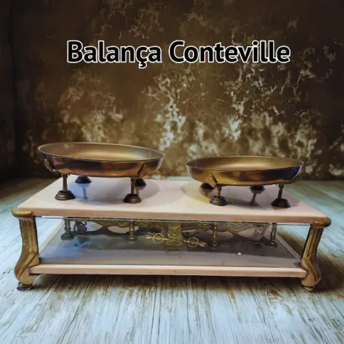 Balança Conteville - Peça única - Raridade - Colecionador