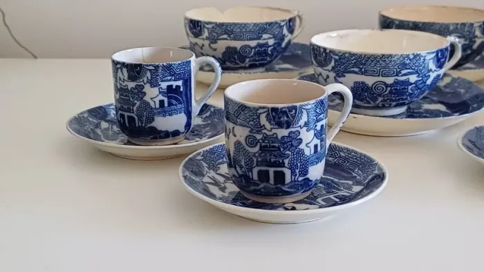 Antiguidade conjunto de chá em  porcelana Japonesa.