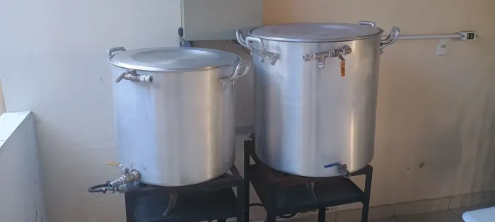 Panelas de alumínio para Cerveja Artesanal