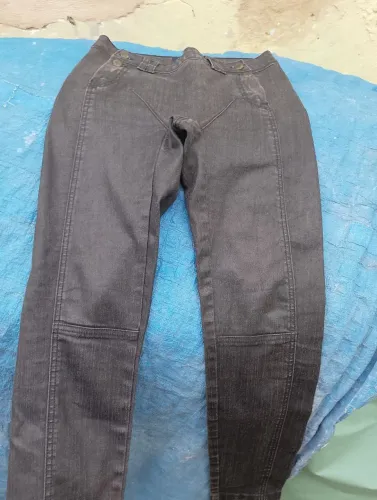 Calça Jeans Preta Alexandre Herchcovitch 