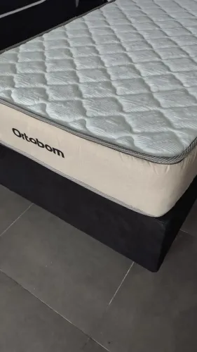 COLCHÃO ORTOBOM AG80 SUPRTA ATÉ 150KG COLCHÃO DUPLA FACE