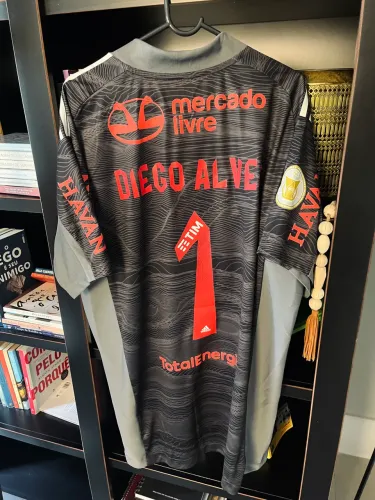 Camisa Flamengo 2021 Diego Alves 