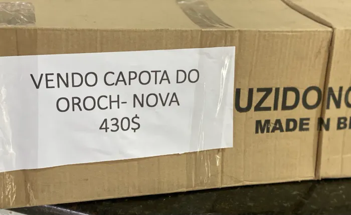 Capota do Oroch renault