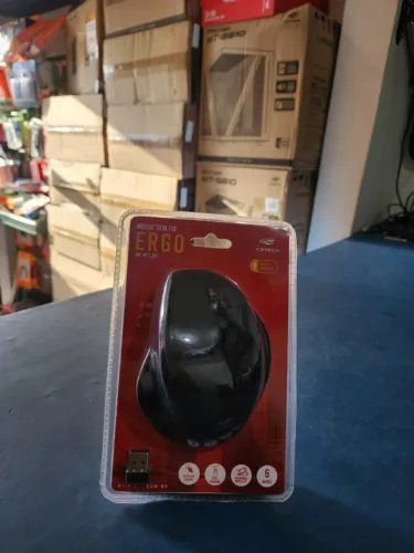 MOUSE S/FIO ERGO M-W120BK CETECH FRETE GRATIS
