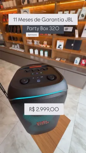 JBL party Box 320 11 meses garantia 