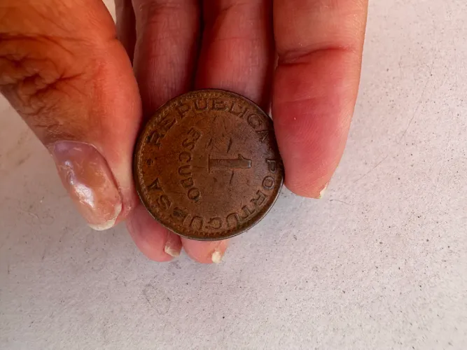Moeda de colecionador Escudo Português