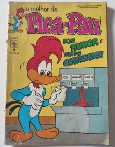O melhor de Pica-Pau: Número 9 - Lançamento Junho de 1991