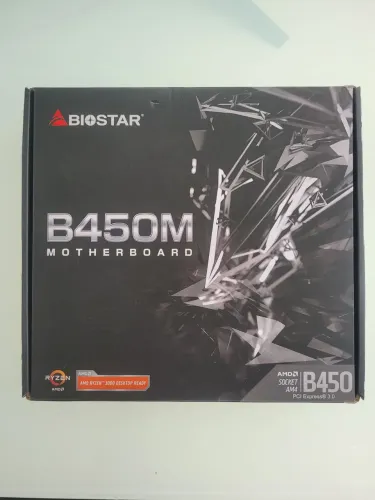 Placa Mãe Biostar B450MX-S, Chipset B450, AMD AM4, mATX, DDR4