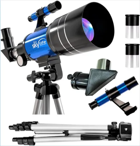 Telescópio Refrator Skylife Tycho Pro 70mm Tripé