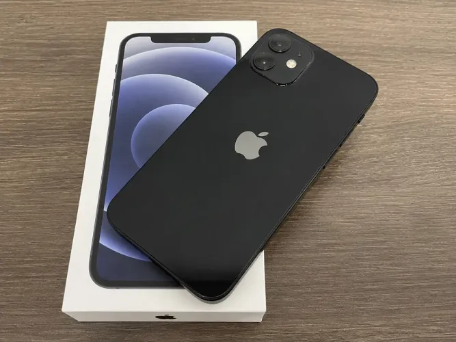 iPhone 12 Preto 128GB | Caixa | Original | Nunca Aberto | Ótimo Estado
