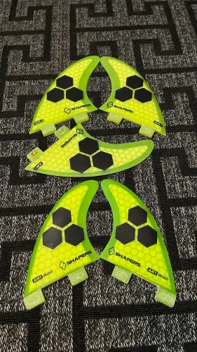 Quilhas Fcs Shaper Fins Al Merrick Am1 Tri Quad Média
