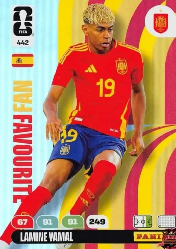 Card Yamal Adrenalyn Fan Favorite