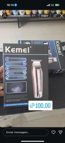 Maq para acabamento e barba