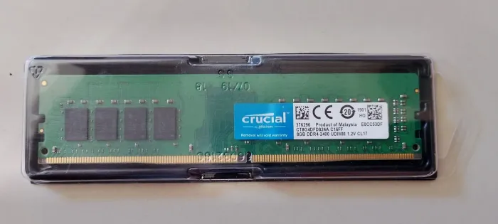 Memória DDR4 8gb 2400 mhz