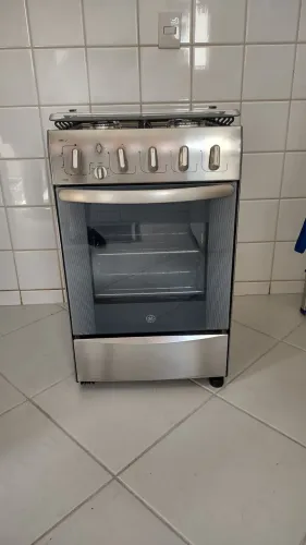 Fogão 4 bocas GE inox
