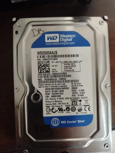 HD 250 GB Western Digital