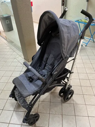 Carrinho Chicco Liteway Original + Capa de Chuva e Inverno