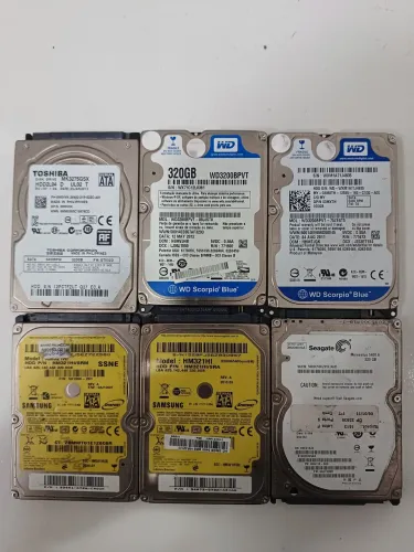 6 hds 320 wd e seagate