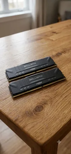 2x memoria ram 8gb ddr4 crucial ballistix