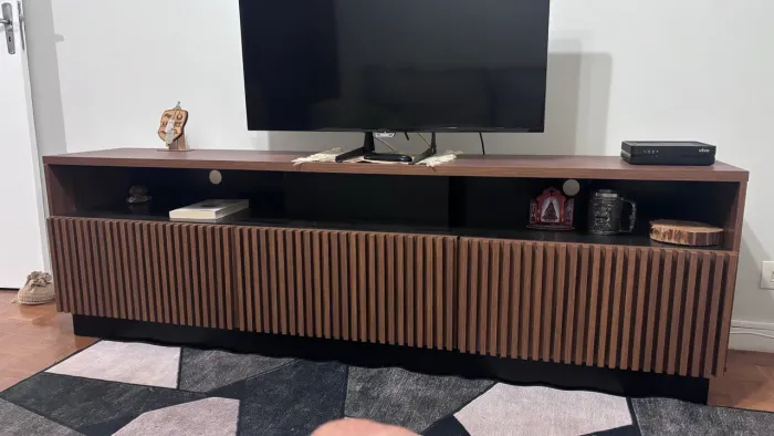 Rack para TV até 70? 3 Portas Colibri -