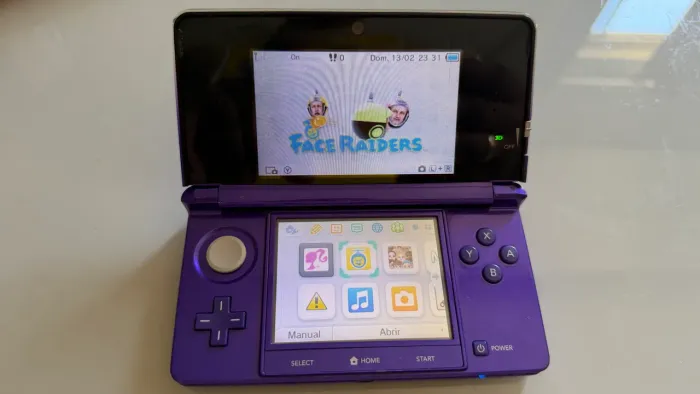 Nintendo 3DS Roxo Desbloqueado
