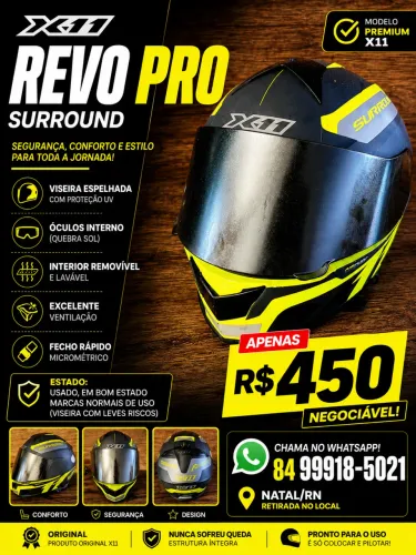 Vende se capacete