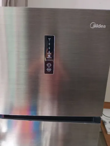 Refrigerador Midea inox
