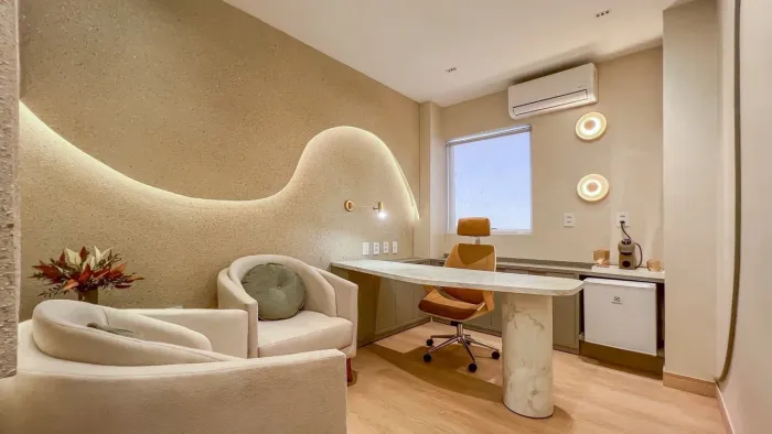 Aluguel de sala para atendimento de clientes ou pacientes com estilo e conforto