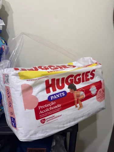Huggies Fralda Pants Roupinha Proteção Acolchoada M - 72 Un