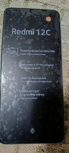 Redmi 12c 128GB 4GB Ram + Capa e película ceramica. Ótimo estado carregador e caixa.