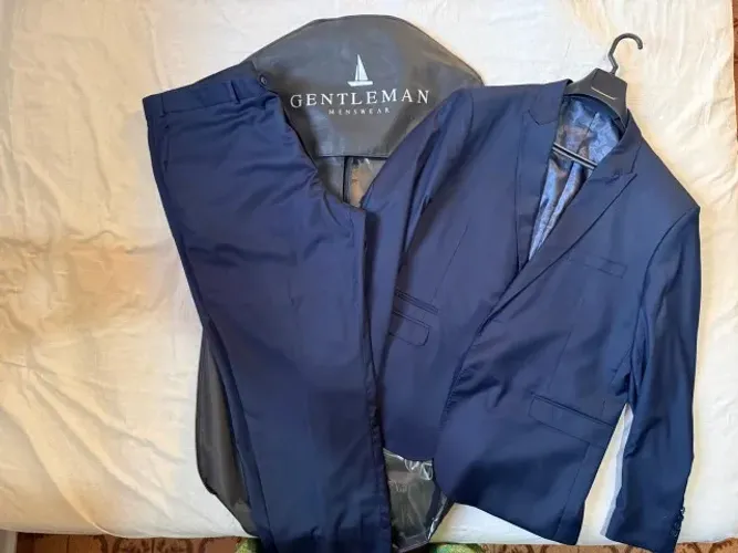 Terno Gentleman seminovo (usado somente em 1 evento)