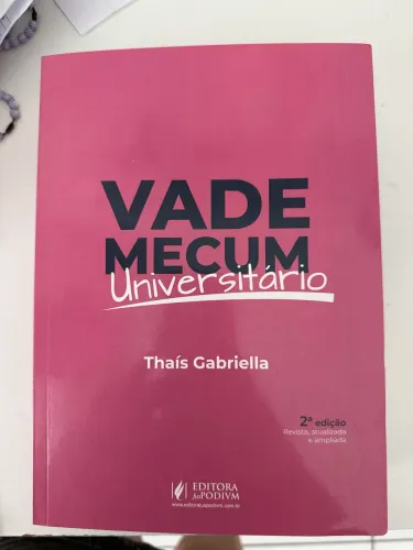 vendo vade mecum universitário novo