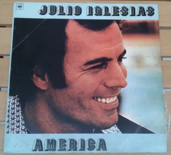 Álbum Vinil America Julio Iglesias Cbs 1978 Original Estandar