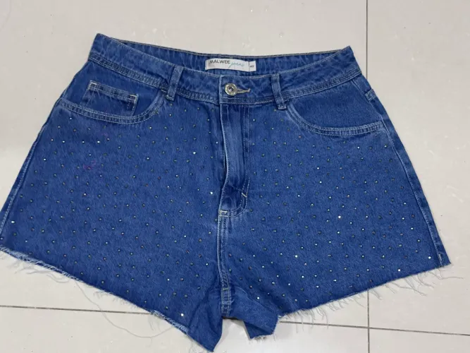 Short jeans feminino